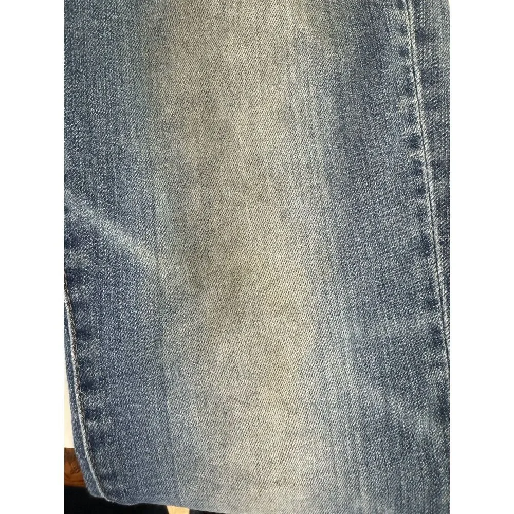 American Eagle Airflex Skinny Distressed Denim Blue Jeans‎ Size 29x32